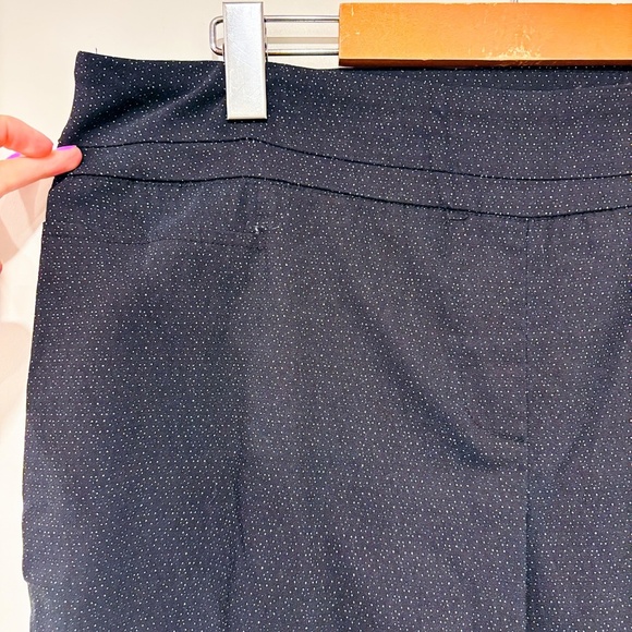 CAROLINA BELLE Black stretch pants with polka dots - Picture 6 of 8